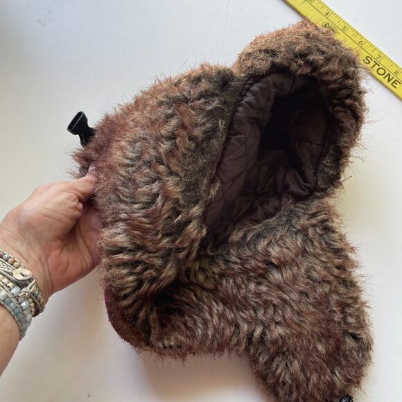 Black Canyon Outfitters Wool Blend Winter Hat with Ear Flaps and Chin Strap - Picture 3 of 7